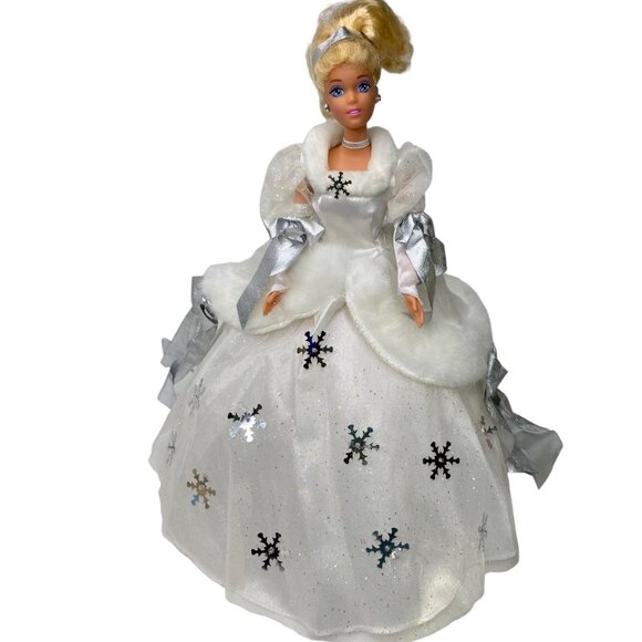 Vtg Barbie Holiday Princess Cinderella Fashion Avenue Gown Mattel 1996 Lot of 2 - Picture 3 of 16